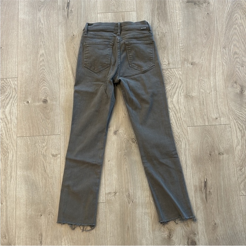 MOTHER High Waisted Rascal Pants in Tan